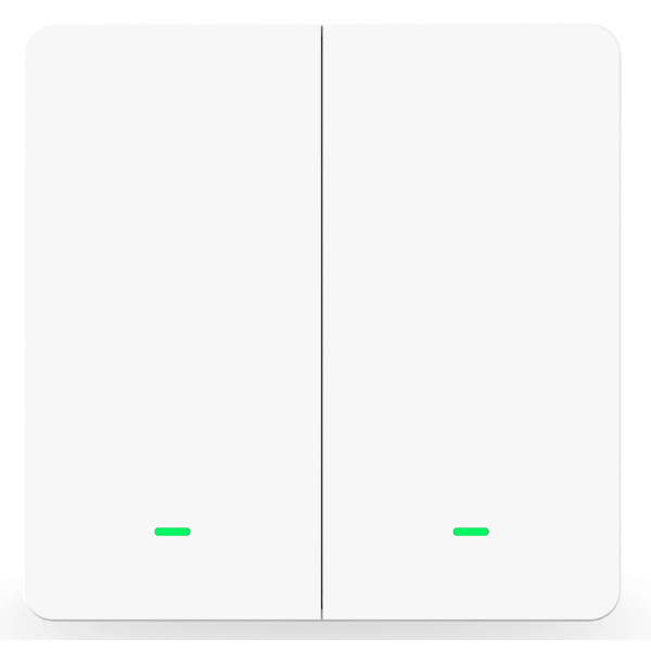 Gosund Smart Light Switch SW9 Έξυπνος Διπλός Διακόπτης (Λευκό)