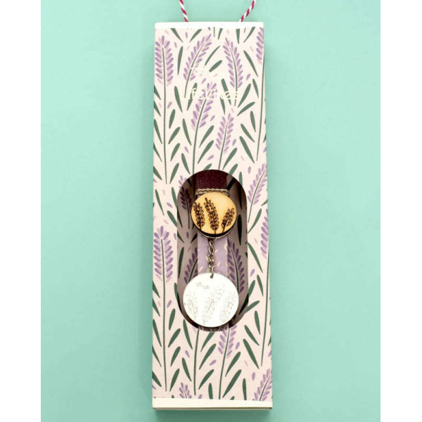 LifeLikes Λαμπάδα Λεβάντα Με Μπρελόκ