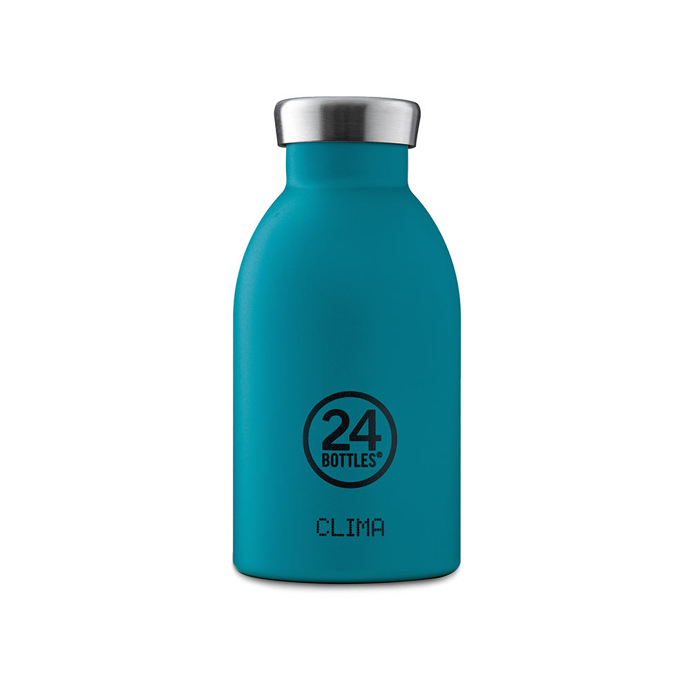 24Bottles Clima Bottle Ανοξείδωτο Μπουκάλι Θερμός 0.33lt (Atlantic Bay)