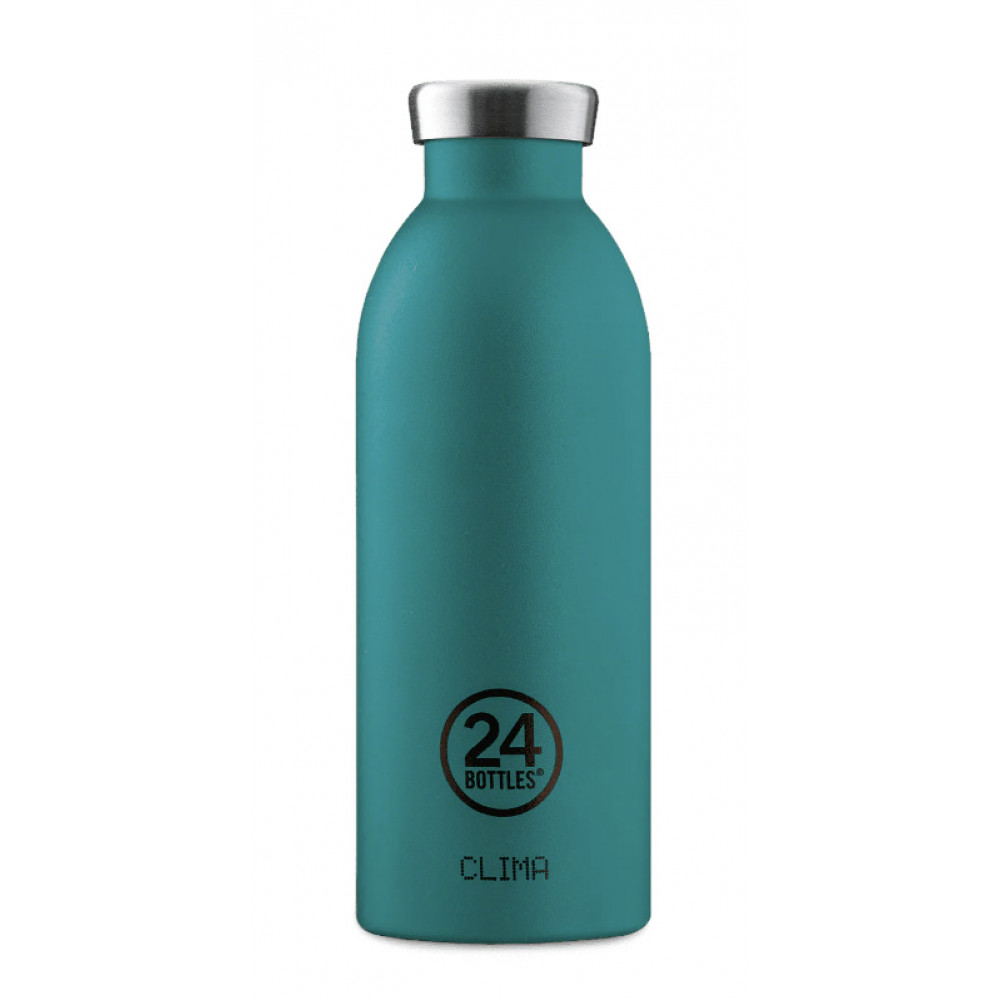 24Bottles Clima Bottle Ανοξείδωτο Μπουκάλι Θερμός 0.50lt (Atlantic Bay)