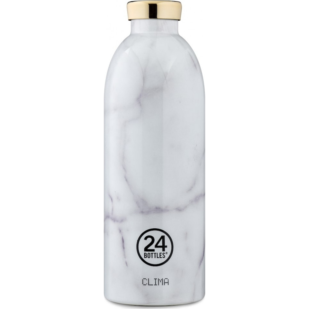 24Bottles Clima Bottle Ανοξείδωτο Μπουκάλι Θερμός 0.85lt (Carrara)