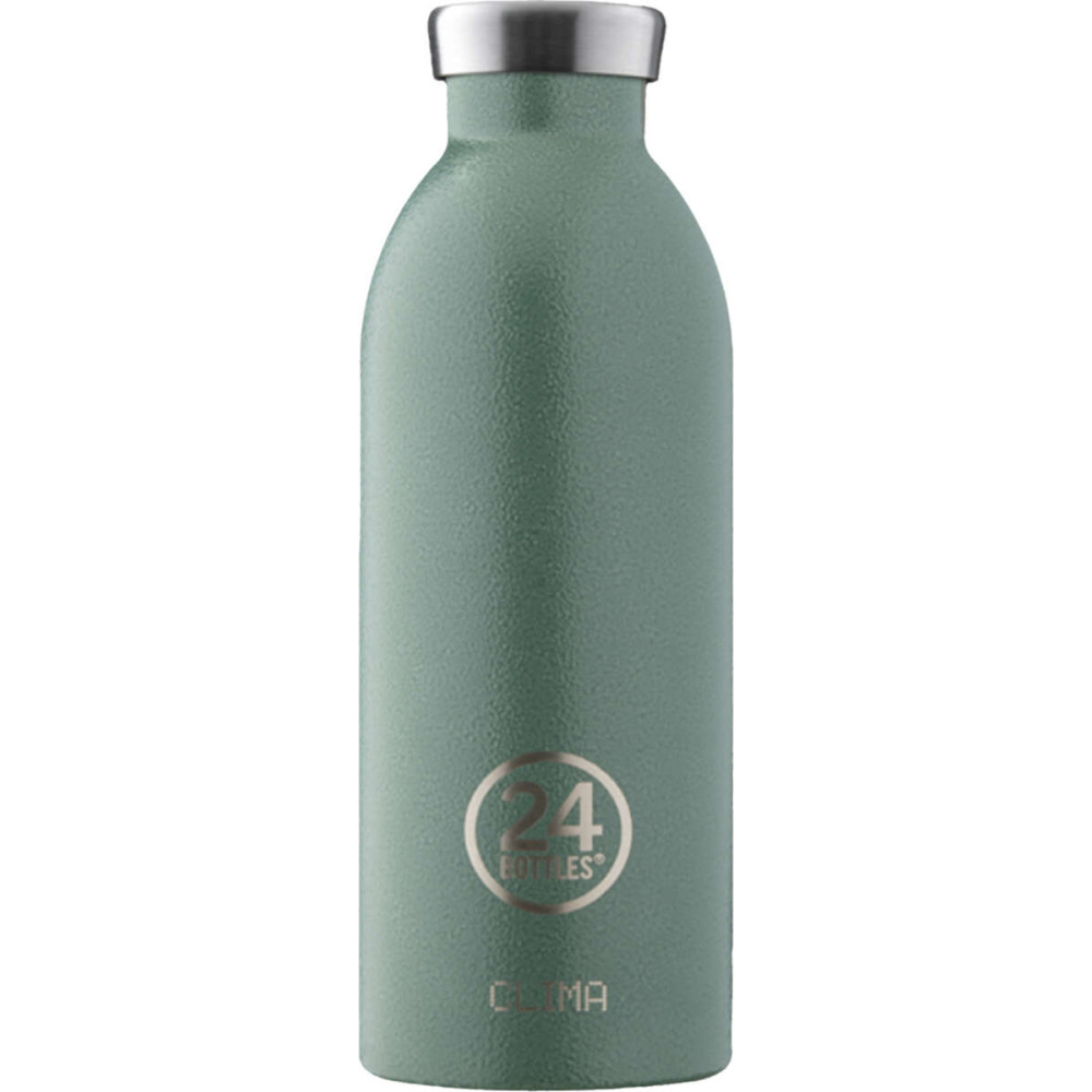 24Bottles Clima Bottle Rustic Ανοξείδωτο Μπουκάλι Θερμός 0.50lt (Moss Green)