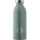 24Bottles Clima Bottle Rustic Ανοξείδωτο Μπουκάλι Θερμός 0.50lt (Moss Green)