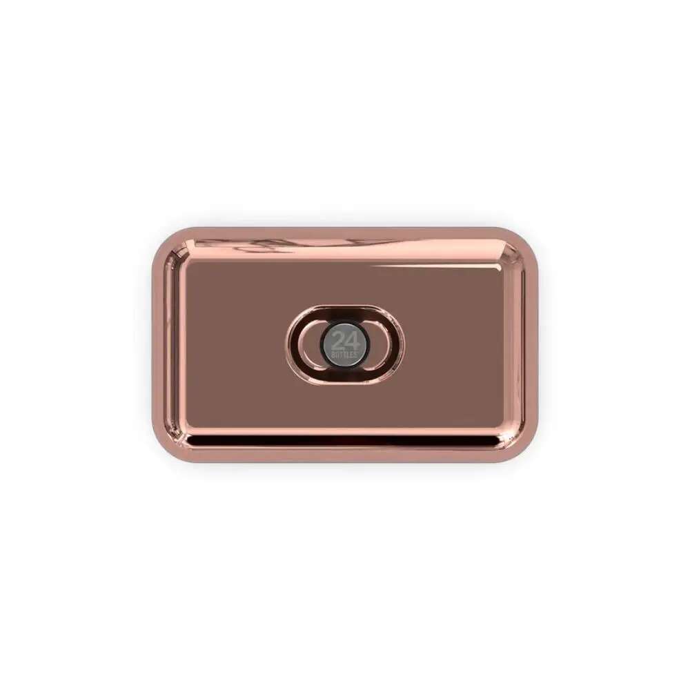 24Bottles Lunchbox Ανοξείδωτο Φαγητοδοχείο 1.3lt (Rose Gold)