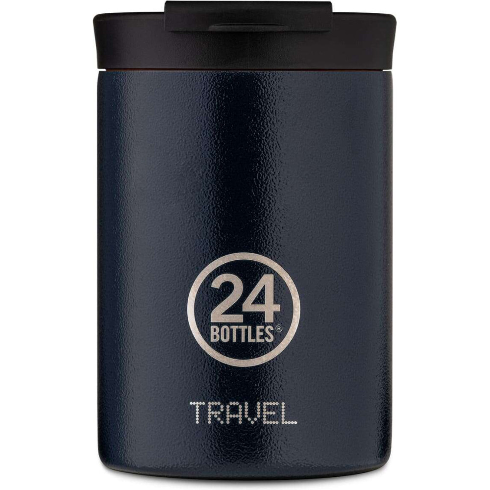 24Bottles Travel Tumbler Stone Ανοξείδωτο Ποτήρι Θερμός 0.35lt (Deep Blue)