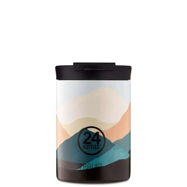 24Bottles Travel Tumbler Stone Ανοξείδωτο Ποτήρι Θερμός 0.35lt (Mountains)