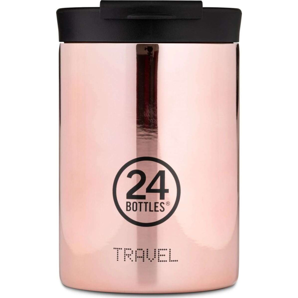 24Bottles Travel Tumbler Ανοξείδωτο Ποτήρι Θερμός 0.35lt (Rose Gold)