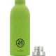 24Bottles Clima Bottle Ανοξείδωτο Μπουκάλι Θερμός 0.50lt (Lime Green)