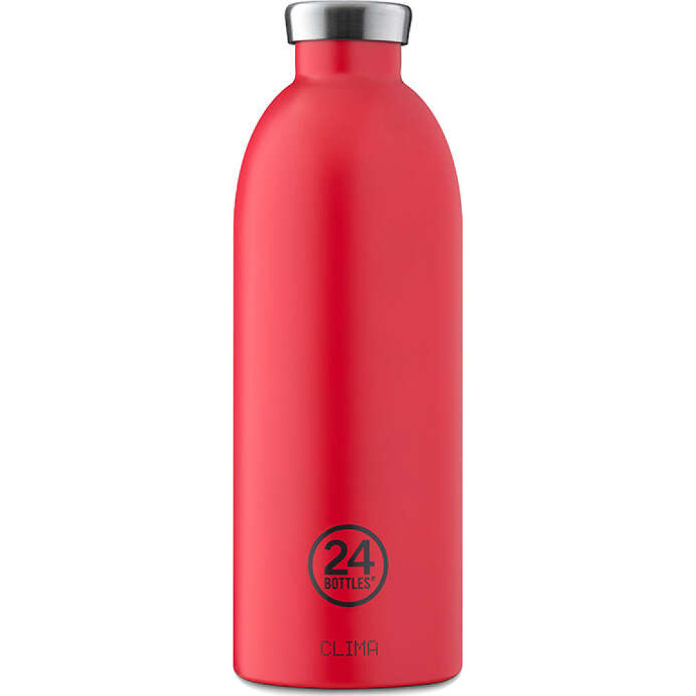 24Bottles Clima Bottle Ανοξείδωτο Μπουκάλι Θερμός 0.85lt (Hot Red)