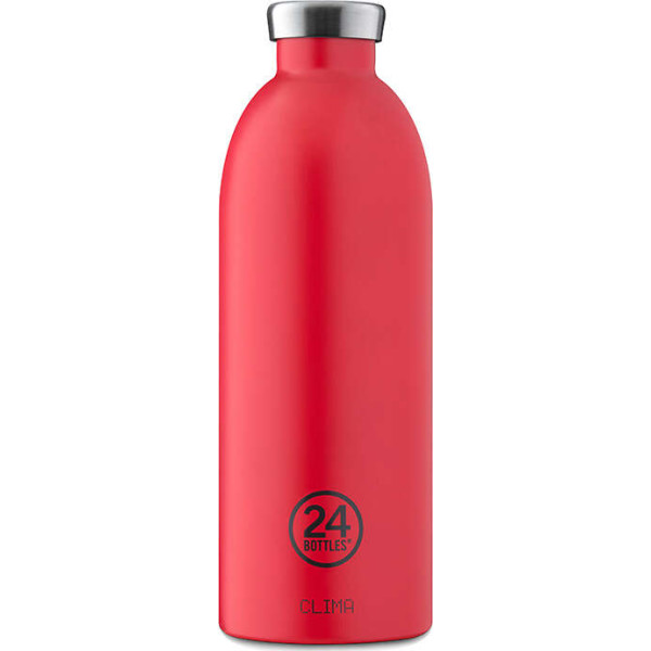 24Bottles Clima Bottle Ανοξείδωτο Μπουκάλι Θερμός 0.85lt (Hot Red)