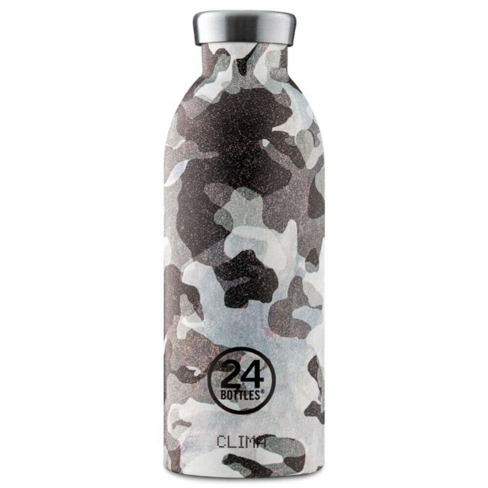 24Bottles Clima Bottle Ανοξείδωτο Μπουκάλι Θερμός 0.50lt (Camo Grey)