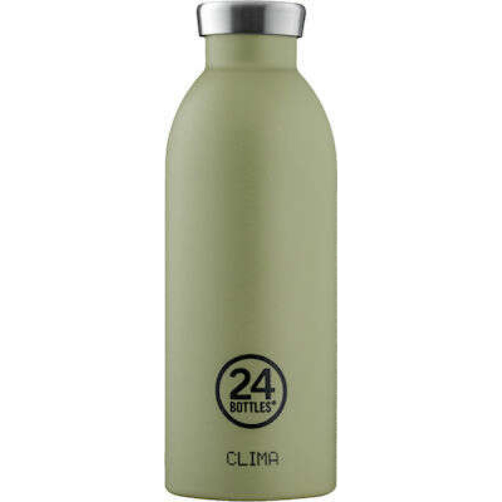 24Bottles Clima Bottle Ανοξείδωτο Μπουκάλι Θερμός 0.50lt (Sage)