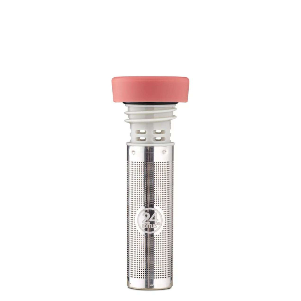 24Bottles Infuser Lid  Ανοξείδωτος Ενσταλακτής (Light Pink)