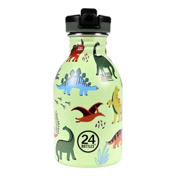 24Bottles Kids Urban Bottle Ανοξείδωτο Μπουκάλι 0.25lt (Jurassic Friends)