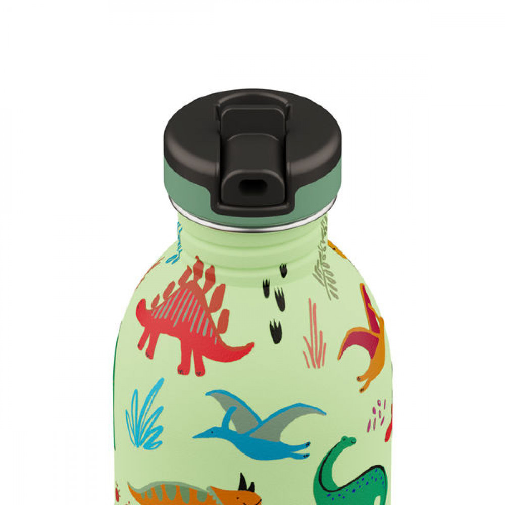 24Bottles Kids Urban Bottle Ανοξείδωτο Μπουκάλι 0.25lt (Jurassic Friends)