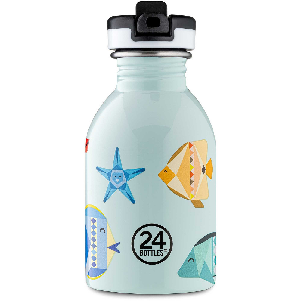 24Bottles Kids Urban Bottle Ανοξείδωτο Μπουκάλι 0.25lt (Sea Friends)