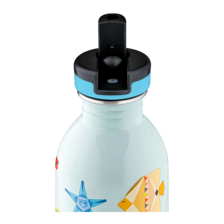 24Bottles Kids Urban Bottle Ανοξείδωτο Μπουκάλι 0.50lt (Sea Friends)
