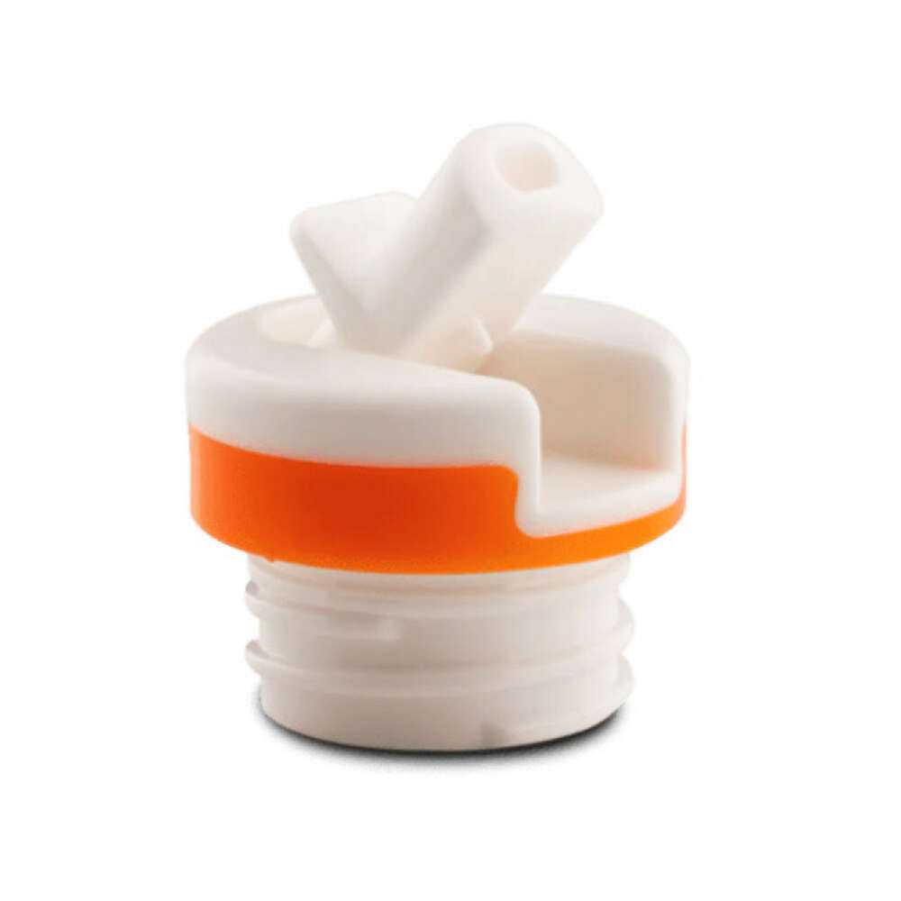 24Bottles Sport Lid Αθλητικό Καπάκι (White-Orange)