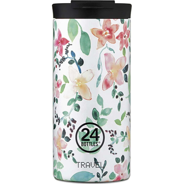 24Bottles Travel Tumbler Ανοξείδωτο Ποτήρι Θερμός 0.60lt (Little Buds New)