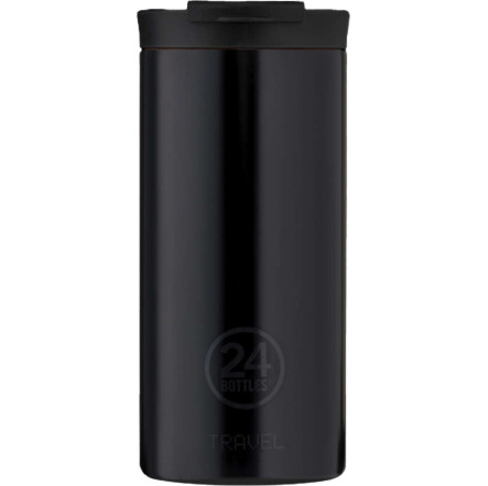 24Bottles Travel Tumbler Ανοξείδωτο Ποτήρι Θερμός 0.60lt (Tuxedo Black)