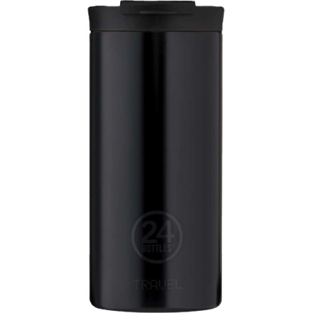 24Bottles Travel Tumbler Ανοξείδωτο Ποτήρι Θερμός 0.60lt (Tuxedo Black)