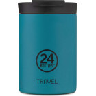 24Bottles Travel Tumbler Stone Ανοξείδωτο Ποτήρι Θερμός 0.35lt (Atlantic Bay)