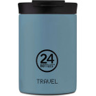 24Bottles Travel Tumbler Stone Ανοξείδωτο Ποτήρι Θερμός 0.35lt (Powder Blue)