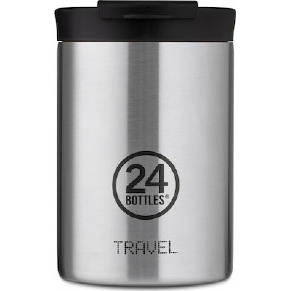 24Bottles Travel Tumbler Ανοξείδωτο Ποτήρι Θερμός 0.35lt (Steel)