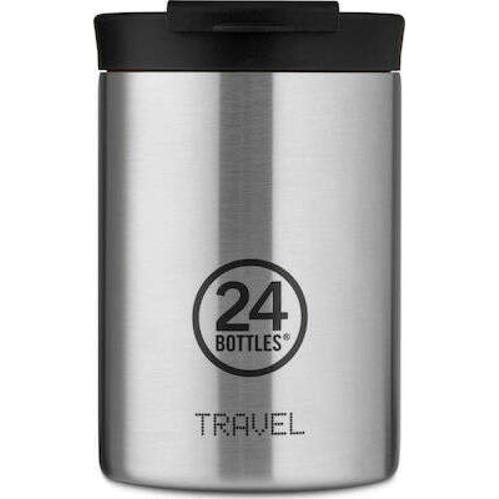 24Bottles Travel Tumbler Ανοξείδωτο Ποτήρι Θερμός 0.35lt (Steel)