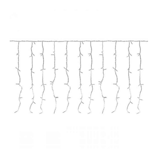 Χριστουγεννιάτικη Κουρτίνα με 650 LED Ψυχρό Λευκό IP44 10m - Rebel