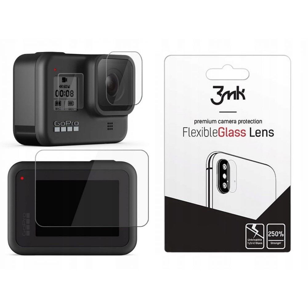 3MK Hybrid Lens Protection για GoPro Hero 8