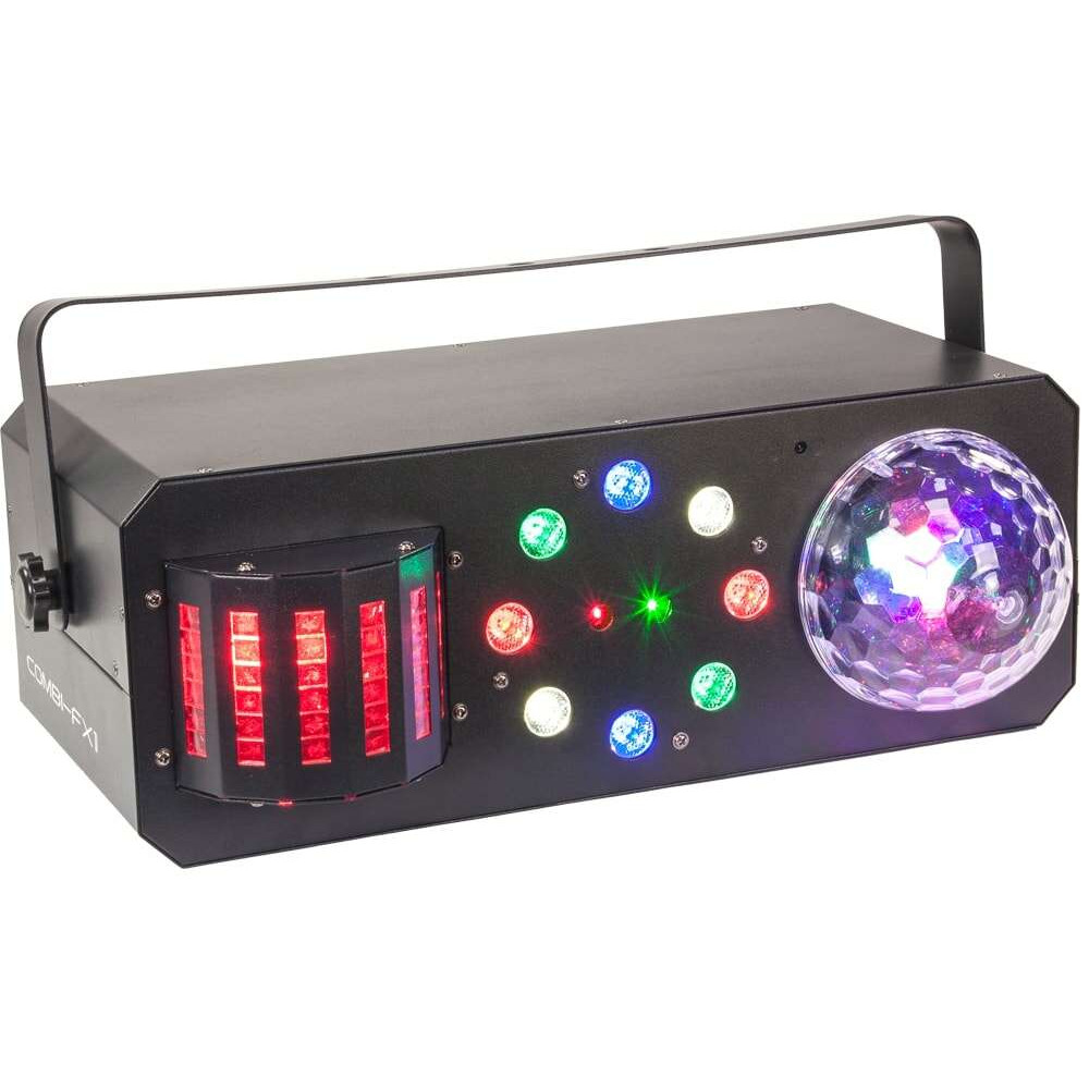 4 σε 1 Φωτιστικό STROBE-ASTRO-DERBY-LASER  - ibiza Light COMBI-FX1