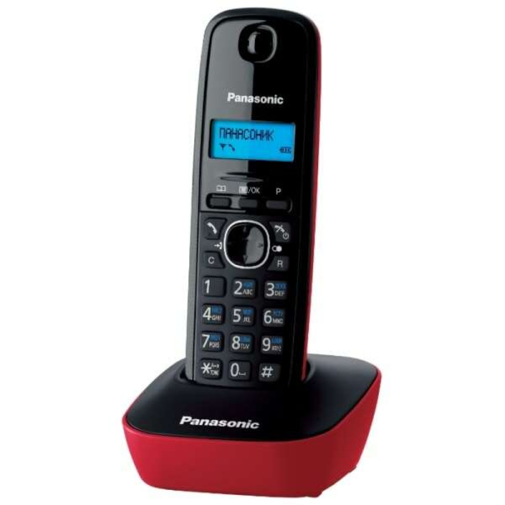 Ασύρματο Τηλέφωνο Panasonic KX-TG1611 (Κόκκινο)