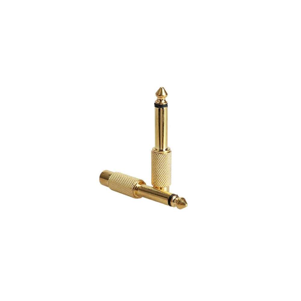 Adaptor Ibiza Sound ADAPT3 6,35mm Jack σε RCA θηλυκό MONO (Ζευγάρι)