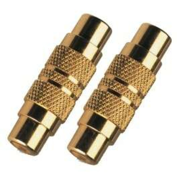 Adaptor RCA θηλυκό σε RCA θηλυκό