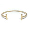 Γυναικείο Βραχιόλι Double Bar - Χρυσό