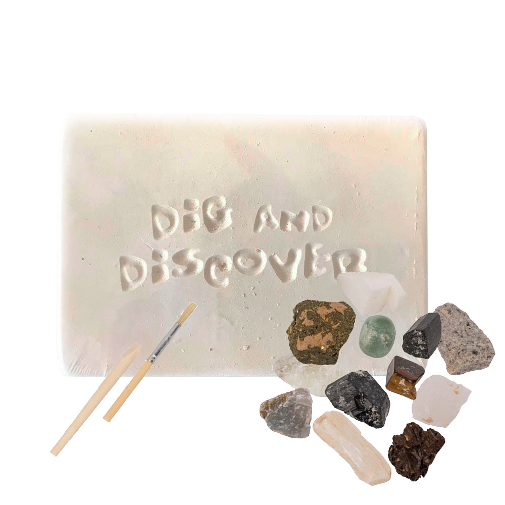 Παιχνίδι Ανασκαφής Με 5 Πολύτιμους Λίθους - A Mystic Digging Kit