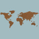 Πίνακας Ανακοινώσεων  Παζλ Φελλού "World Map"