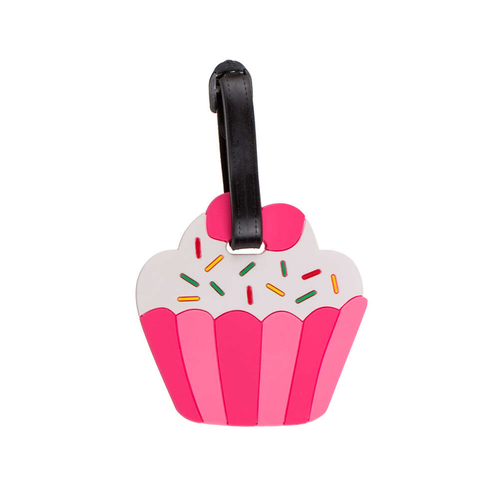 Ετικέτα Αποσκευών Ταξιδίου Fancy Collection 8 cm x 8 cm - Cupcake