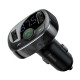 Baseus CCTM-01 Bluetooth Car Charger MP3 2x USB TF microSD (Μαύρο)