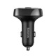 Baseus CCTM-01 Bluetooth Car Charger MP3 2x USB TF microSD (Μαύρο)