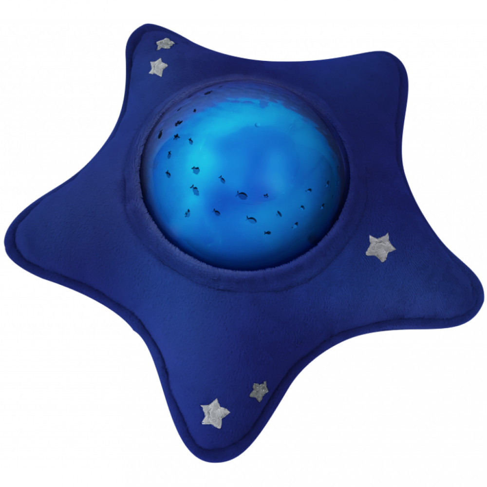 Pabobo DAP01-BLUESTAR Προβολέας Αστέρι Υφασμάτινο με Εικόνες Θαλάσσης & Ήχους