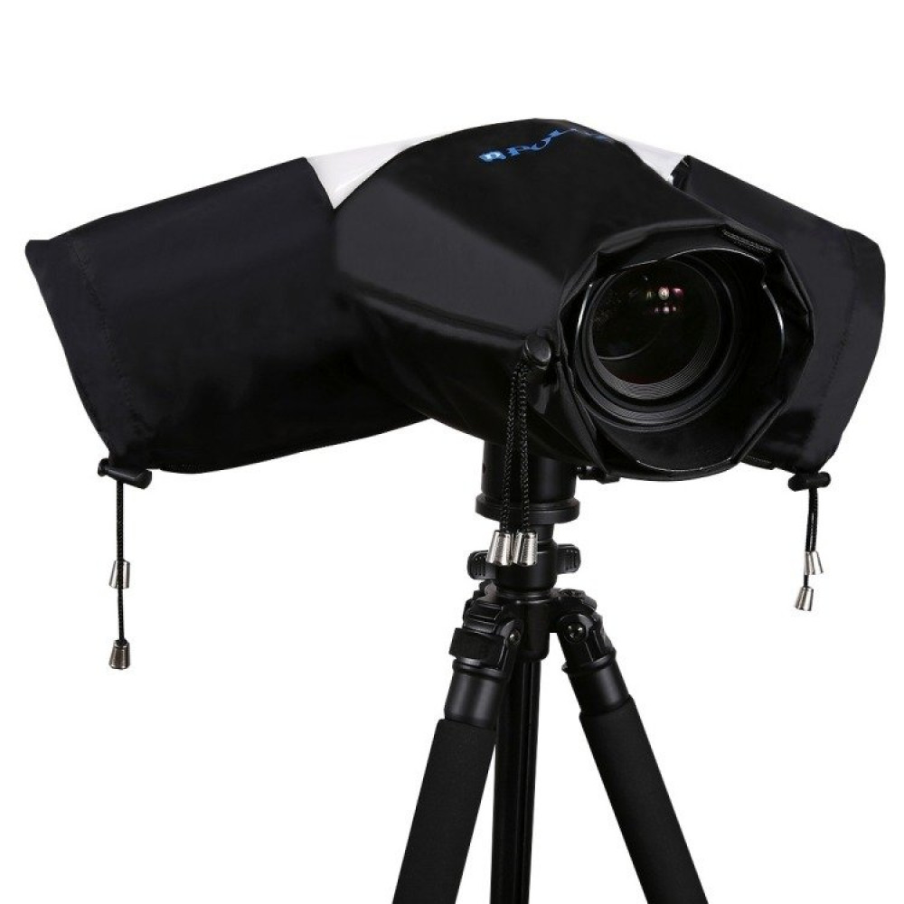 Αδιάβροχο κάλυμμα βροχής Puluz PU7501 για DSLR και SLR φωτογραφικές μηχανές (Μαύρο)