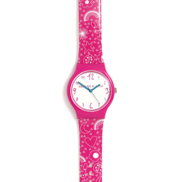 Agatha Ruiz De La Prada Flip Παιδικό Ρολόι Χειρός 34 mm AGR364 (Φούξια)
