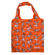 Αναδιπλούμενη Τσάντα για Ψώνια Idefix 40 x 40 cm - Πορτοκαλί