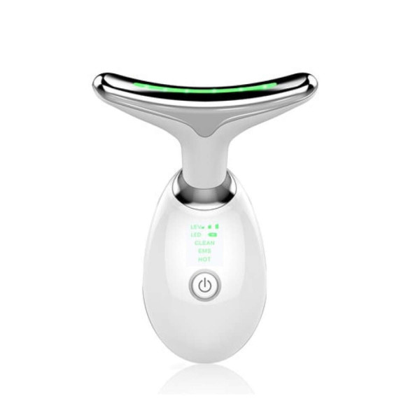 Anlan ALMJY01-02 Συσκευή Μασάζ Λαιμού και Προσώπου Electric Neck Massager με 3 λειτουργίες (Λευκό)