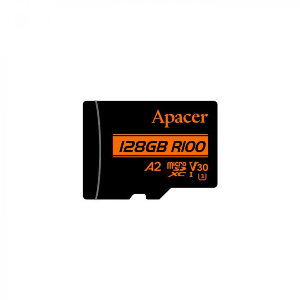 Apacer microSDXC Memory Card UHS-I U3 V30 A2 128GB