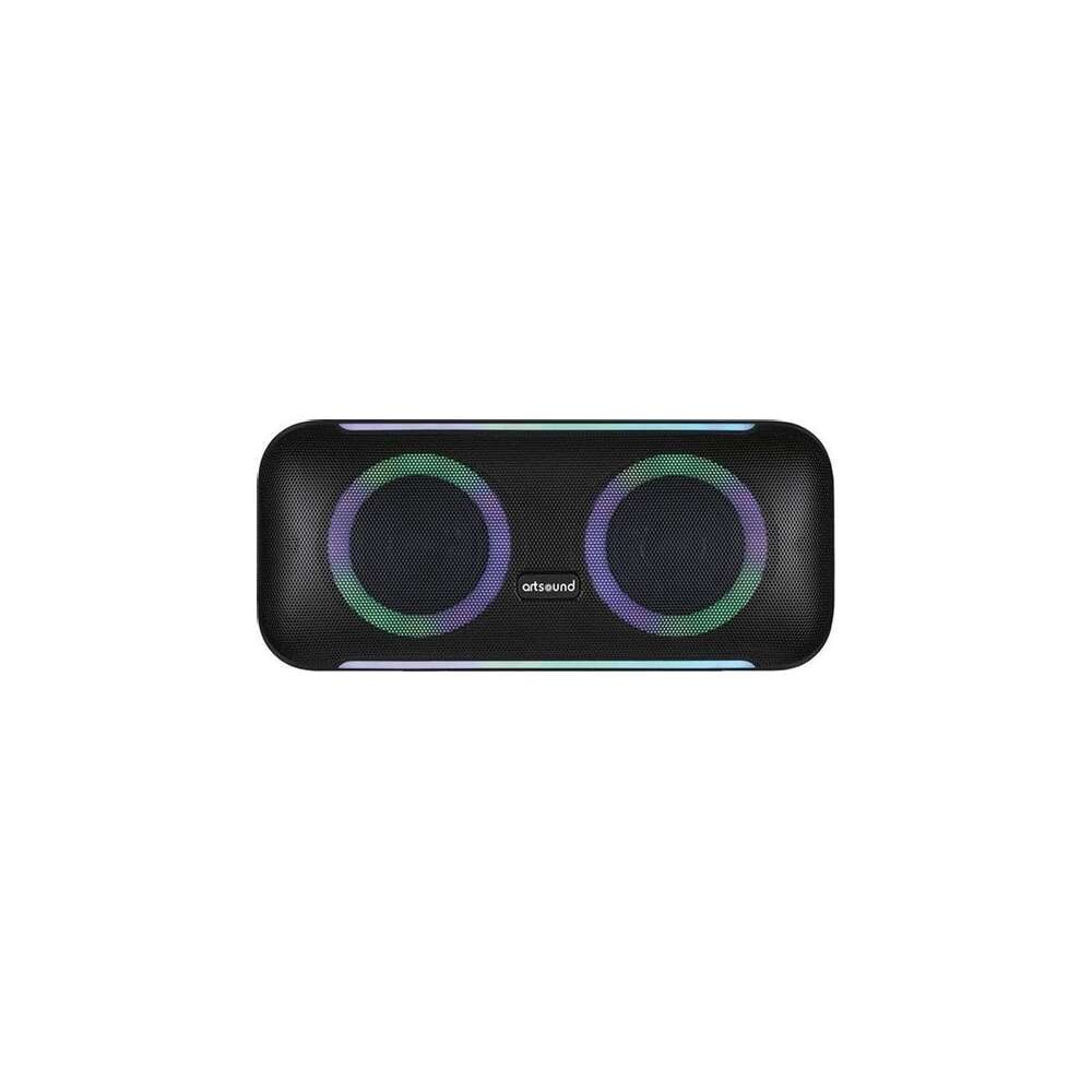 Artsound Lightbeats M Αδιάβροχο φορητό Ηχείο Bluetooth (Μαύρο)