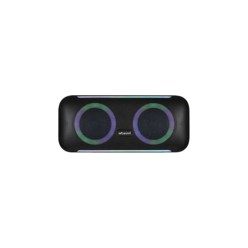 Artsound Lightbeats M Αδιάβροχο φορητό Ηχείο Bluetooth (Μαύρο)