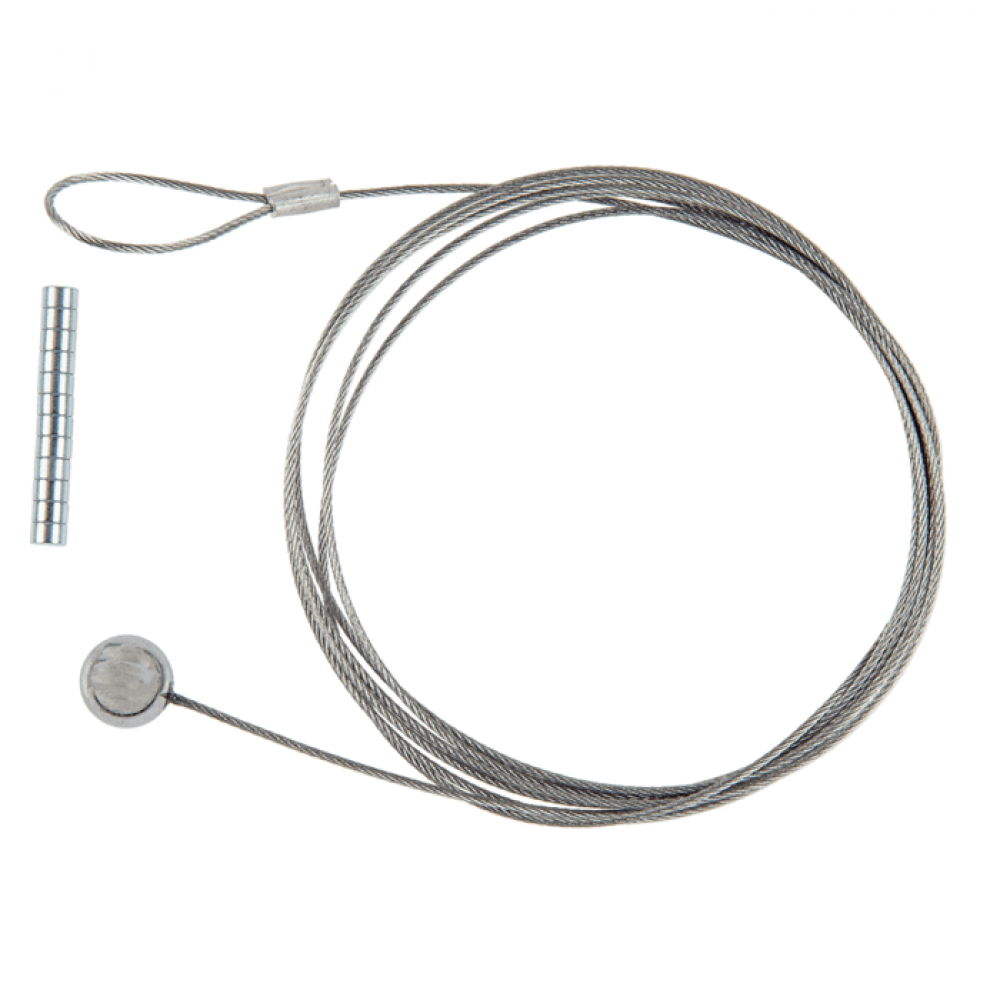 Ατσάλινο Σύρμα με 12 Μαγνήτες για Φωτογραφίες Photo Steel Wire 190 cm x 1.2mm